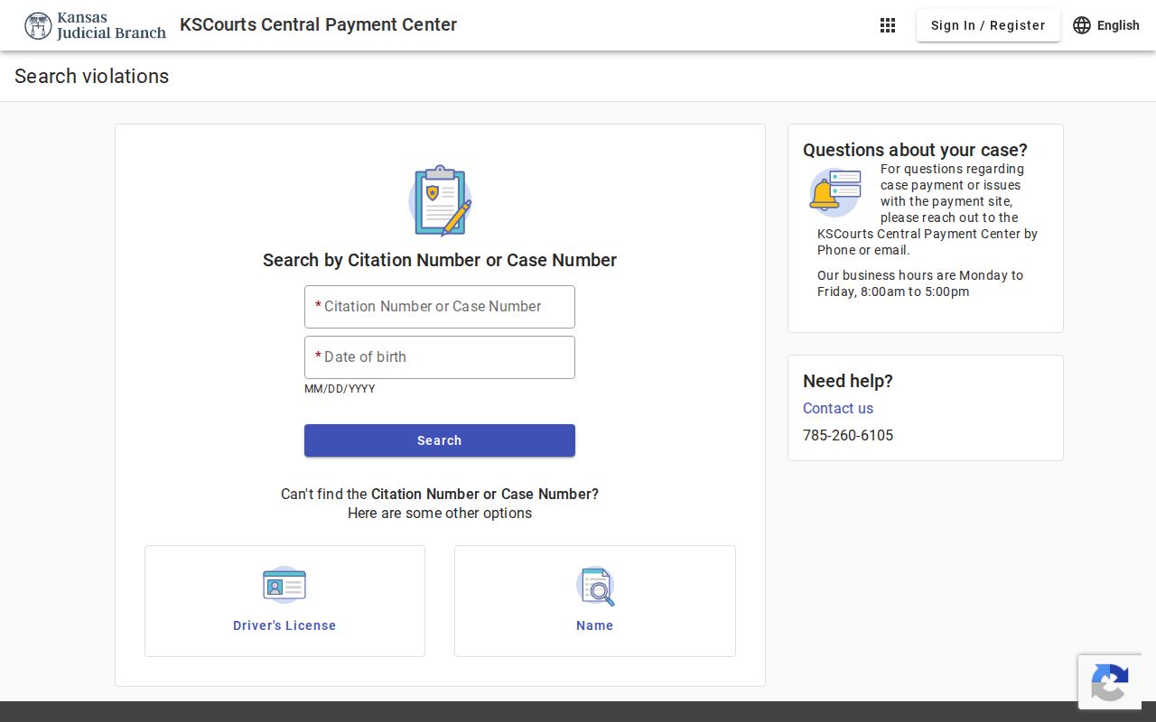Harper County court docket Central Payment search