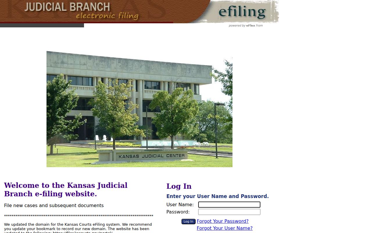 Harper County court docket eFlex filing portal